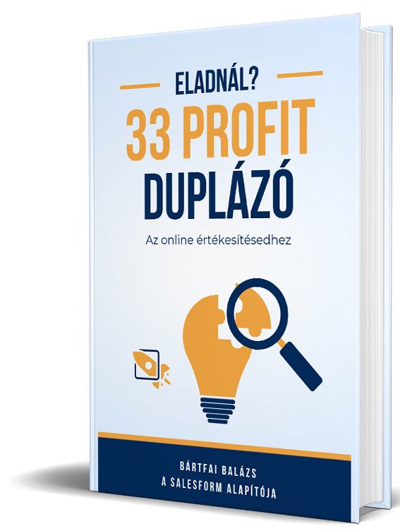 33 PROFIT duplázó online eladáshoz